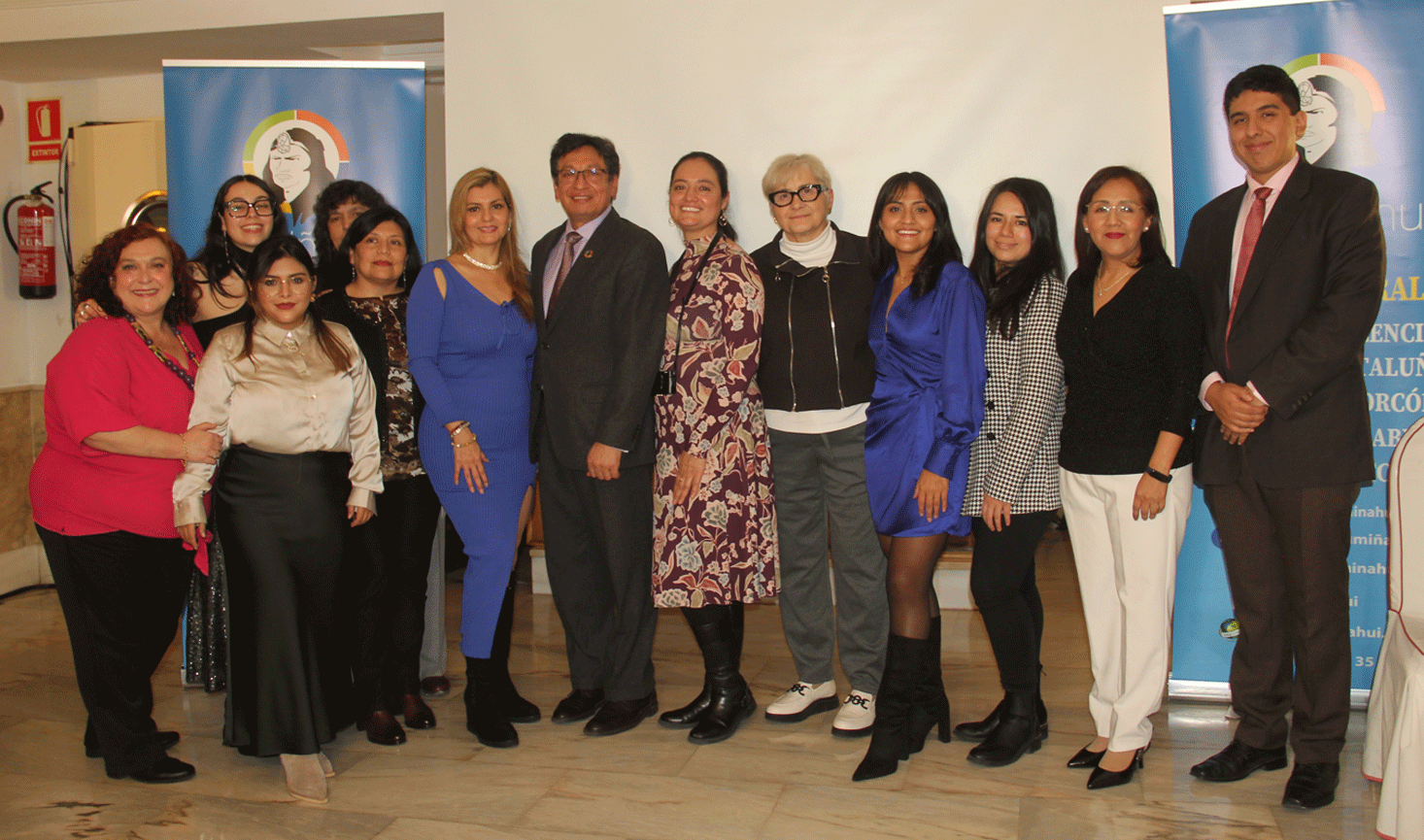 Integrantes de la gran familia Rumiñahui.