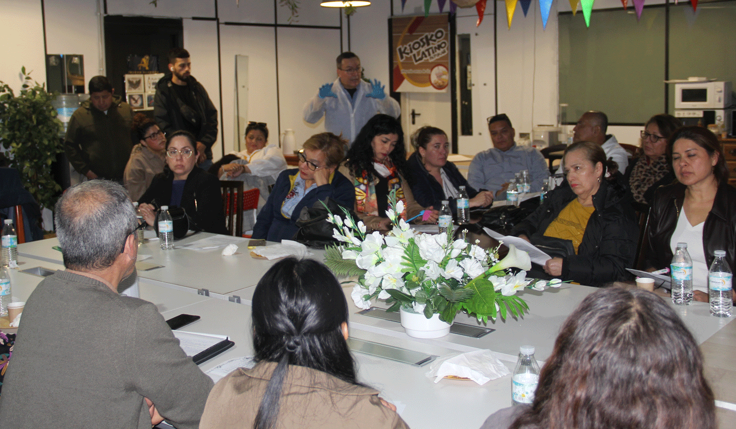 Momentos del debate de los Estatutos de la Asociación